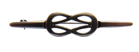 Ladies Sterling Silver Brooch By Malcolm Gray