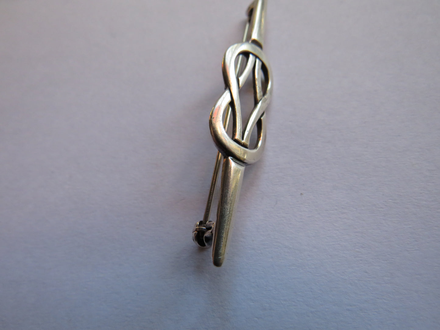 Ladies Sterling Silver Brooch By Malcolm Gray