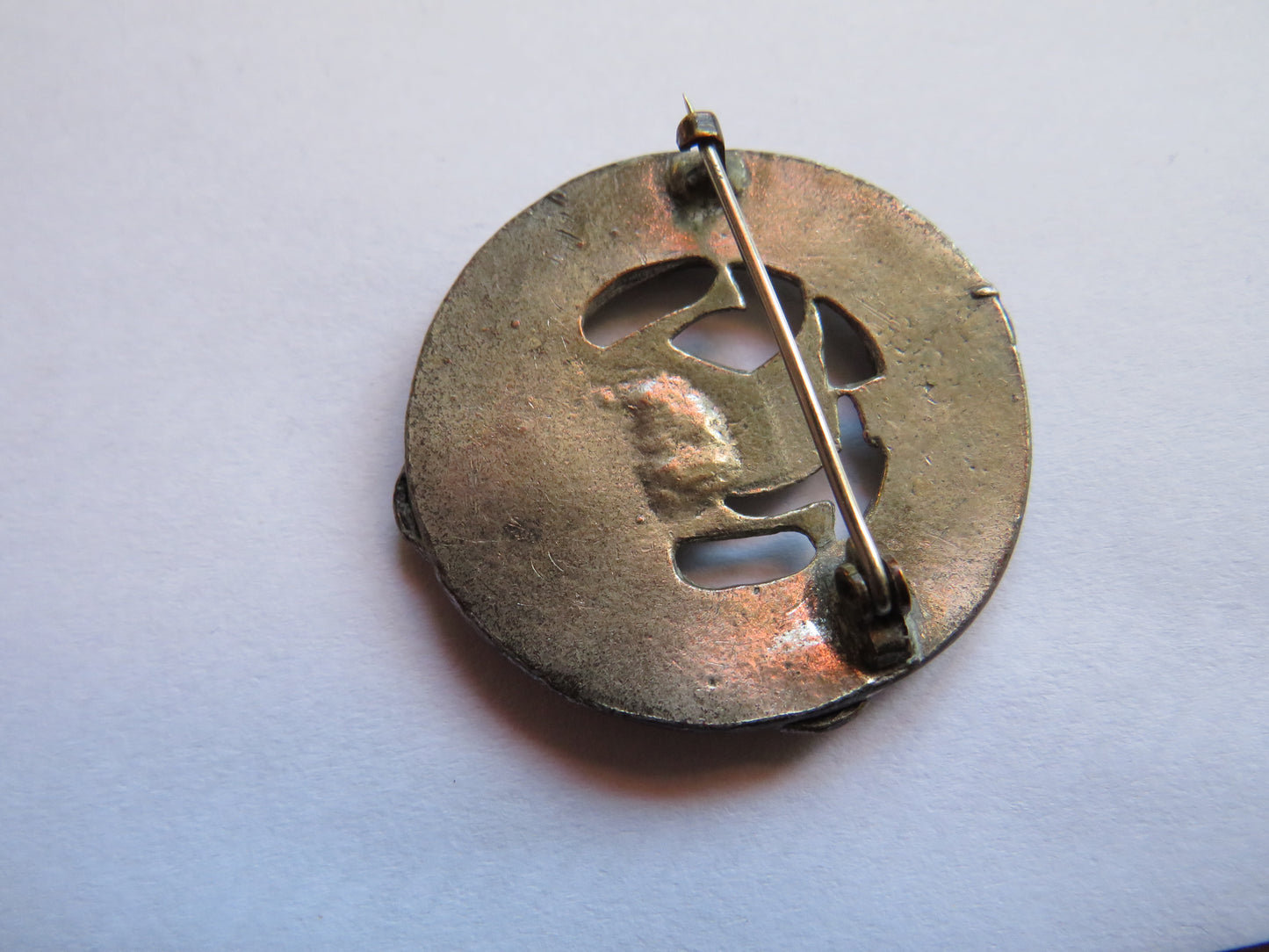 Vintage Scottish Brooch With Viking Longboat