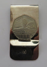 Load image into Gallery viewer, 2000 Public Libraries 50p In Royal Mint Money Clip
