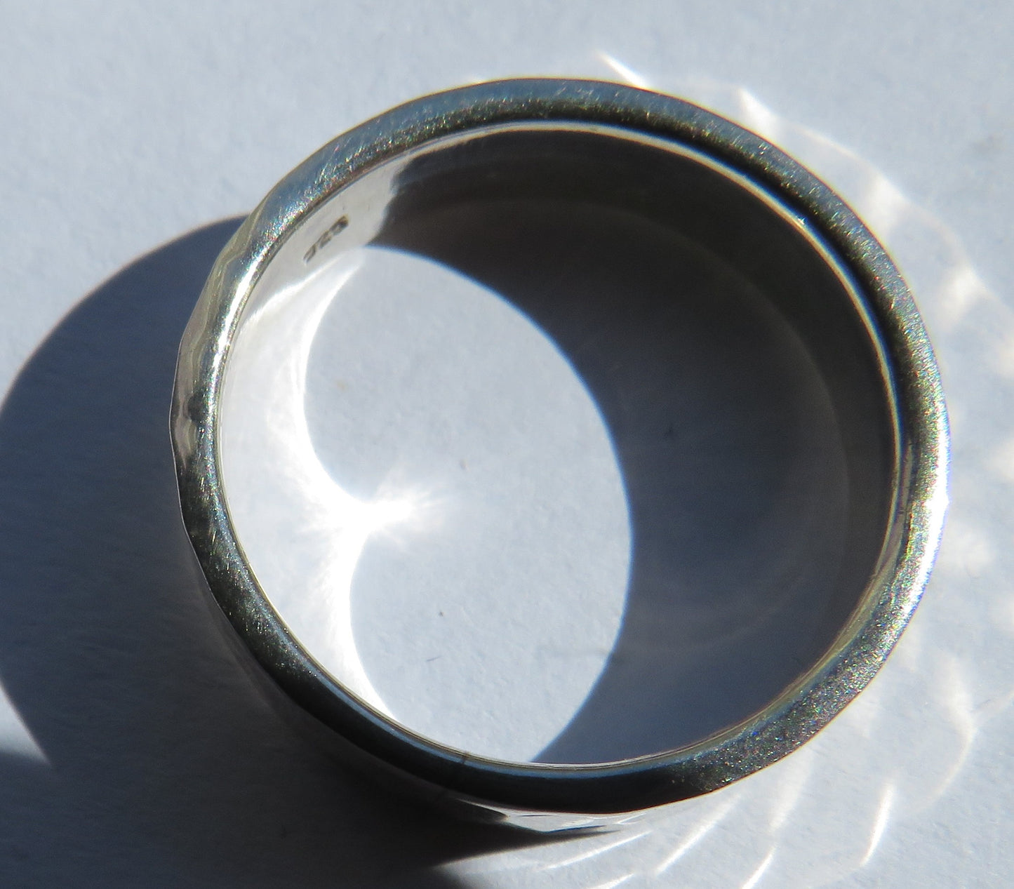 Ladies Sterling Silver Ring - UK Size P & 1/2
