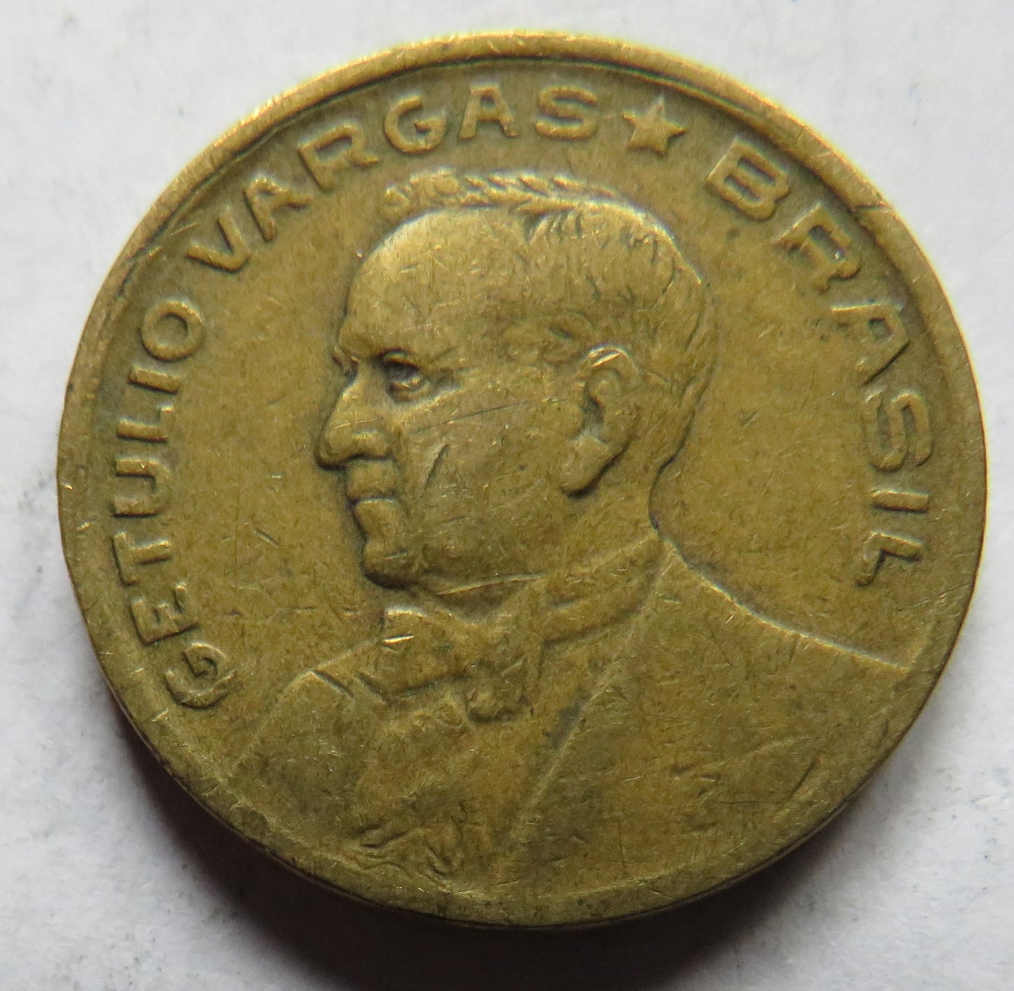 1947 Brazil 50 Centavos Coin