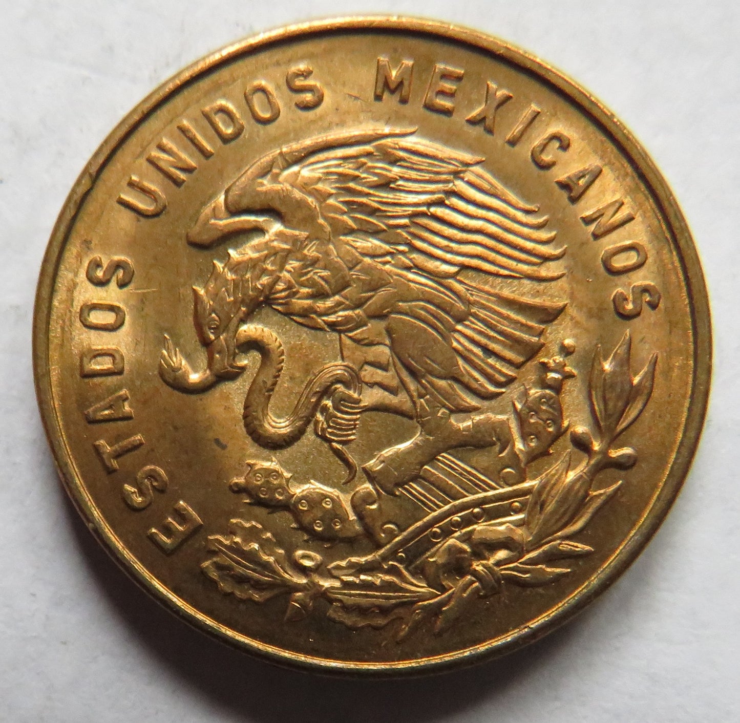 1961 Mexico 5 Centavos Coin