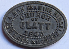 Load image into Gallery viewer, Church of Clatt 1845 Church Communion Token Scotland
