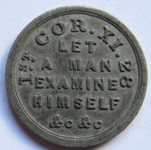 Load image into Gallery viewer, Parish of Cruden 1842 Church Communion Token
