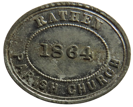 1864 Rathen Parish Church Communion Token - Scotland