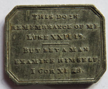 Load image into Gallery viewer, English Free Church Inverness 1844 Communion Token - Scotland
