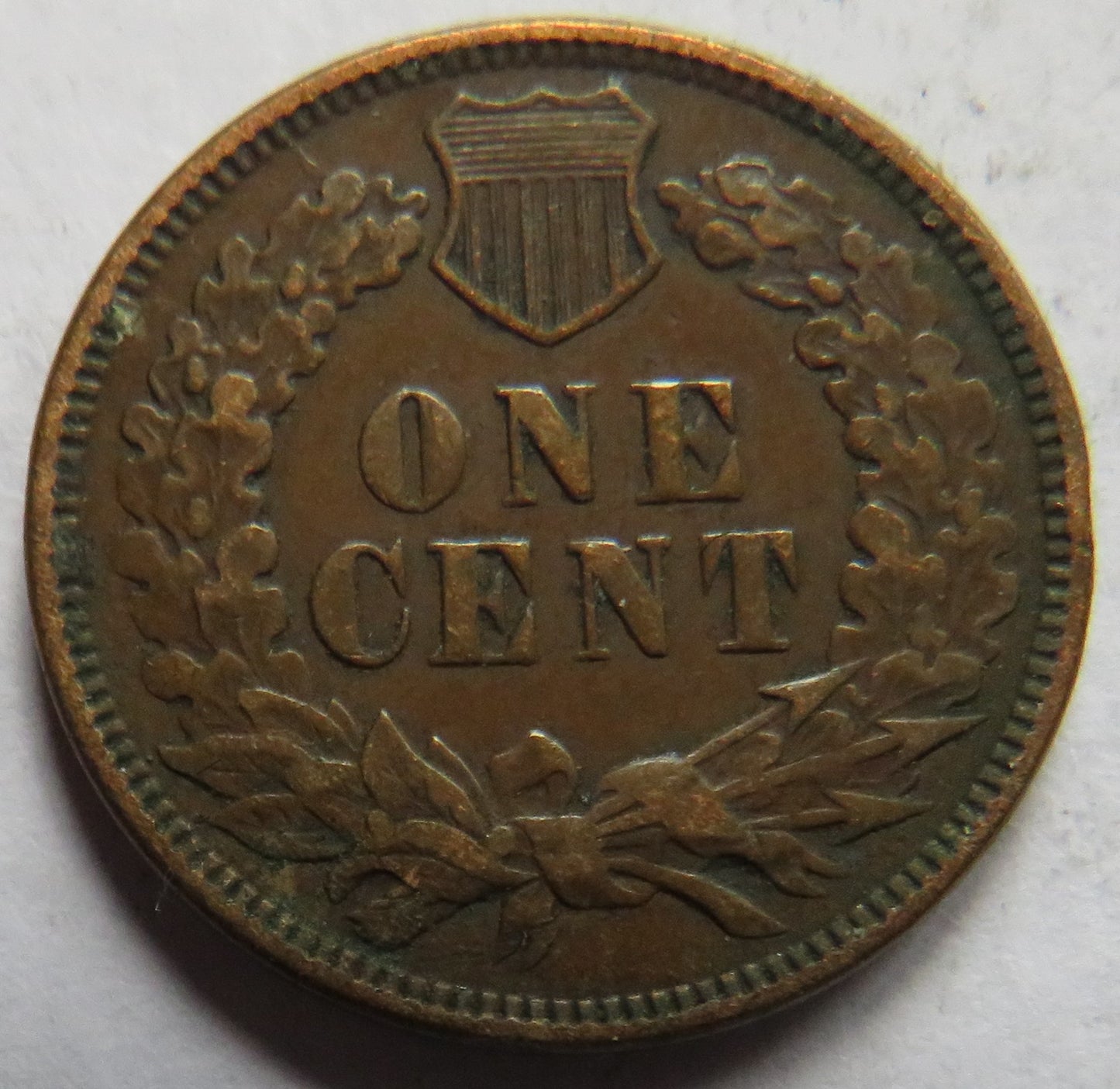 1875 USA Indian Head One Cent Coin