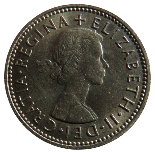 1958 Queen Elizabeth II Scottish Shilling Coin Higher Grade Grade - Great Britain