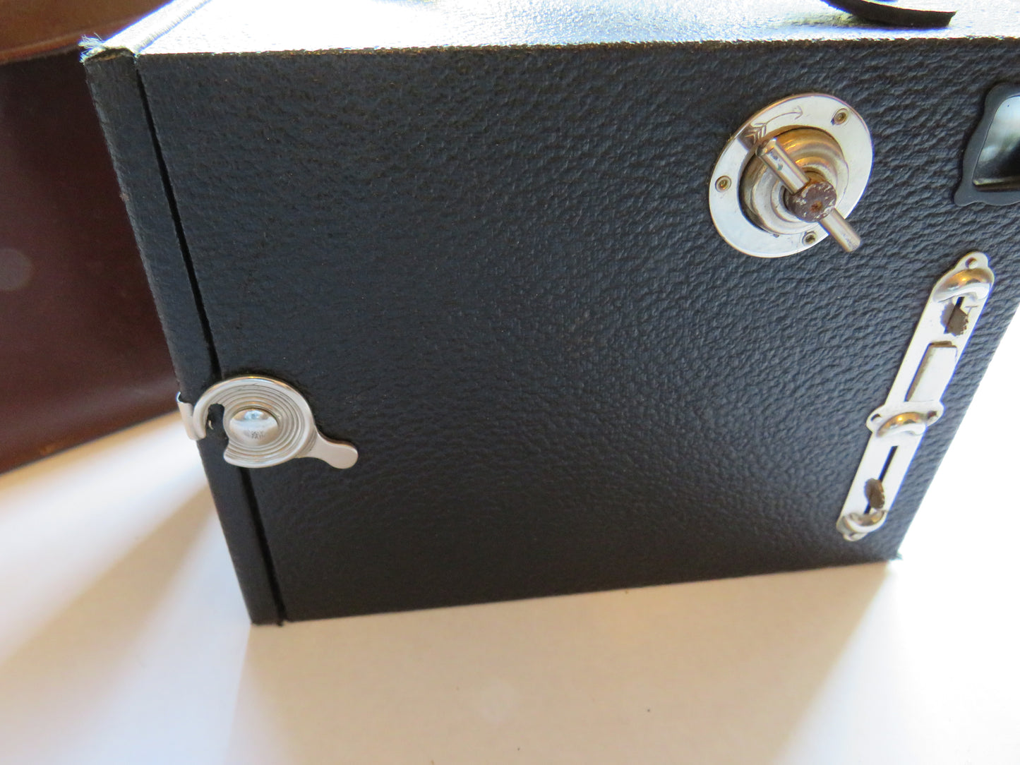 Box Ensign 2 1/4B Rapid Recliner Vintage Box Camera