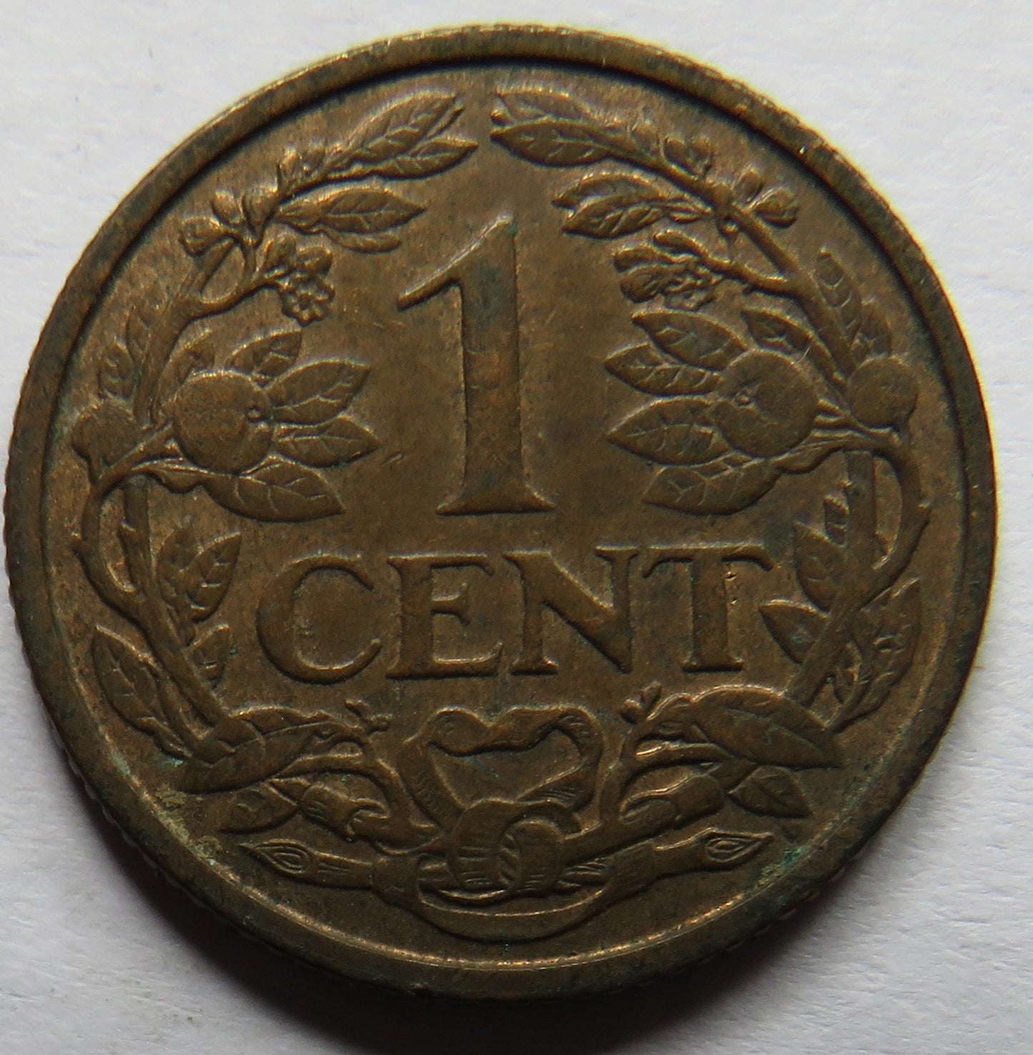 1940 Netherlands One Cent Coin
