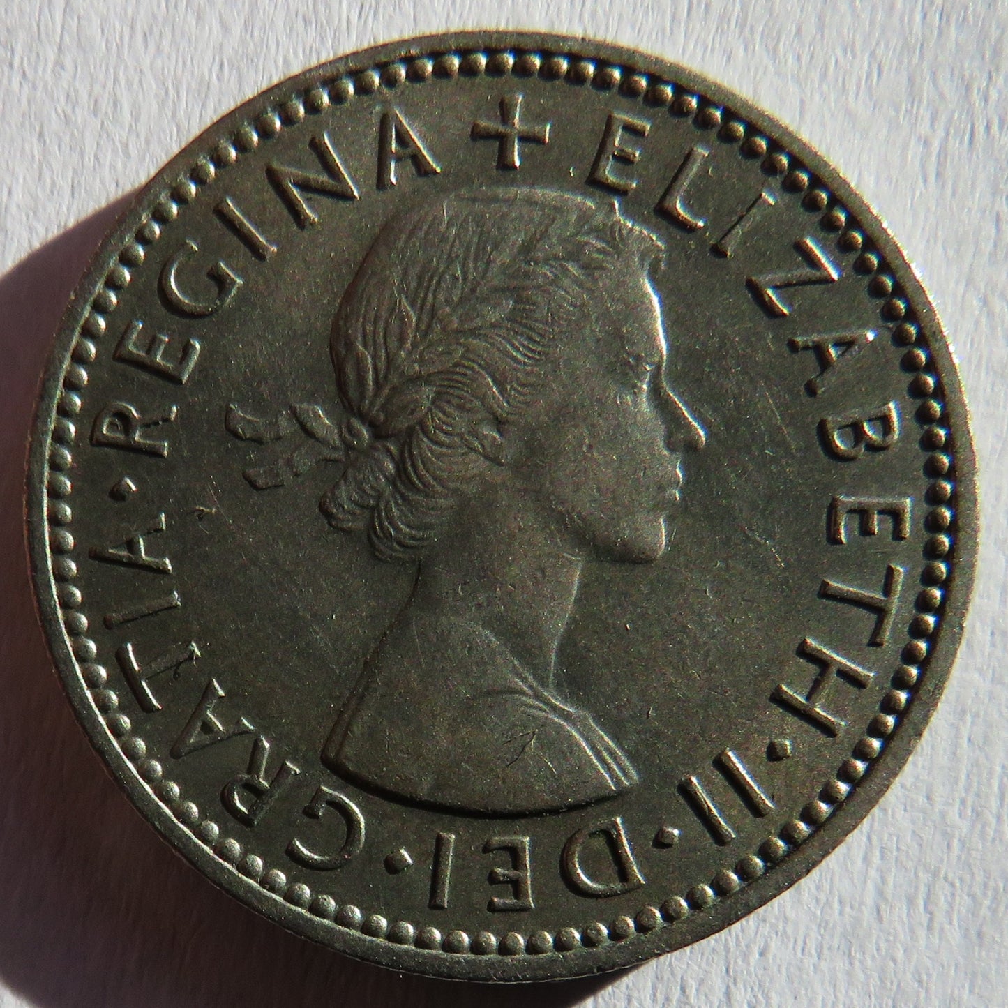 1959 Queen Elizabeth II Scottish Shilling Coin Better Grade - Great Britain