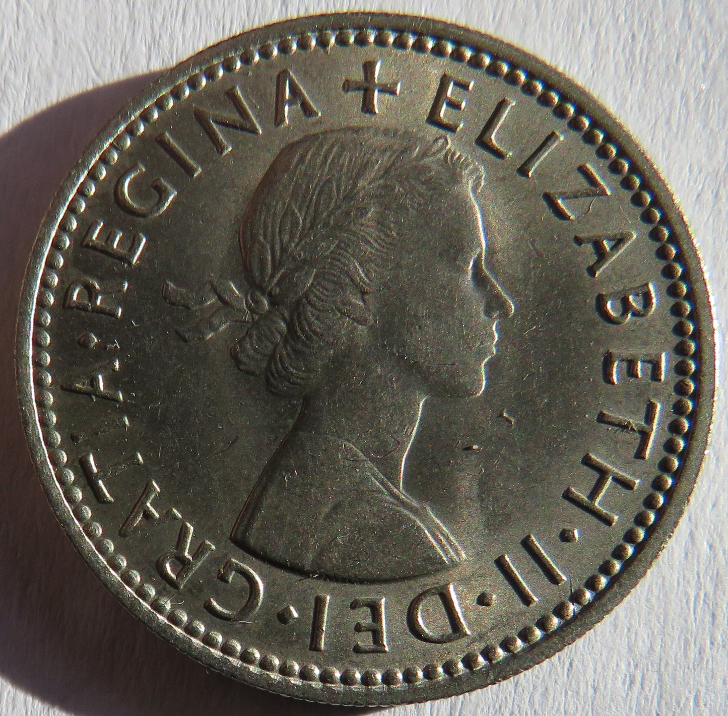 1963 Queen Elizabeth II Scottish Shilling Coin High Grade - Great Britain