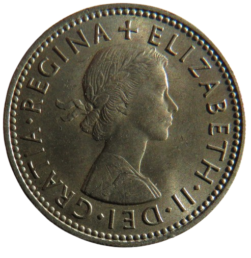 1963 Queen Elizabeth II Scottish Shilling Coin High Grade - Great Britain