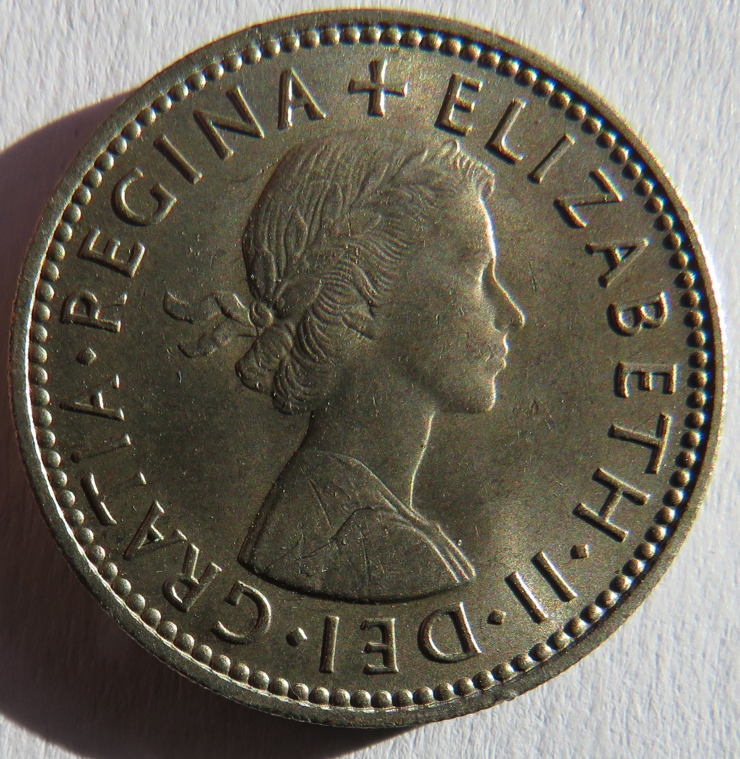 1963 Queen Elizabeth II Scottish Shilling Coin High Grade - Great Britain