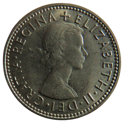 1963 Queen Elizabeth II Scottish Shilling Coin High Grade - Great Britain
