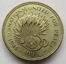 Load image into Gallery viewer, 1945-1995 Nations United For Peace £2 Two Pound Coin
