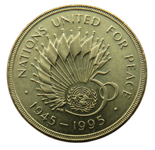 Load image into Gallery viewer, 1945-1995 Nations United For Peace £2 Two Pound Coin
