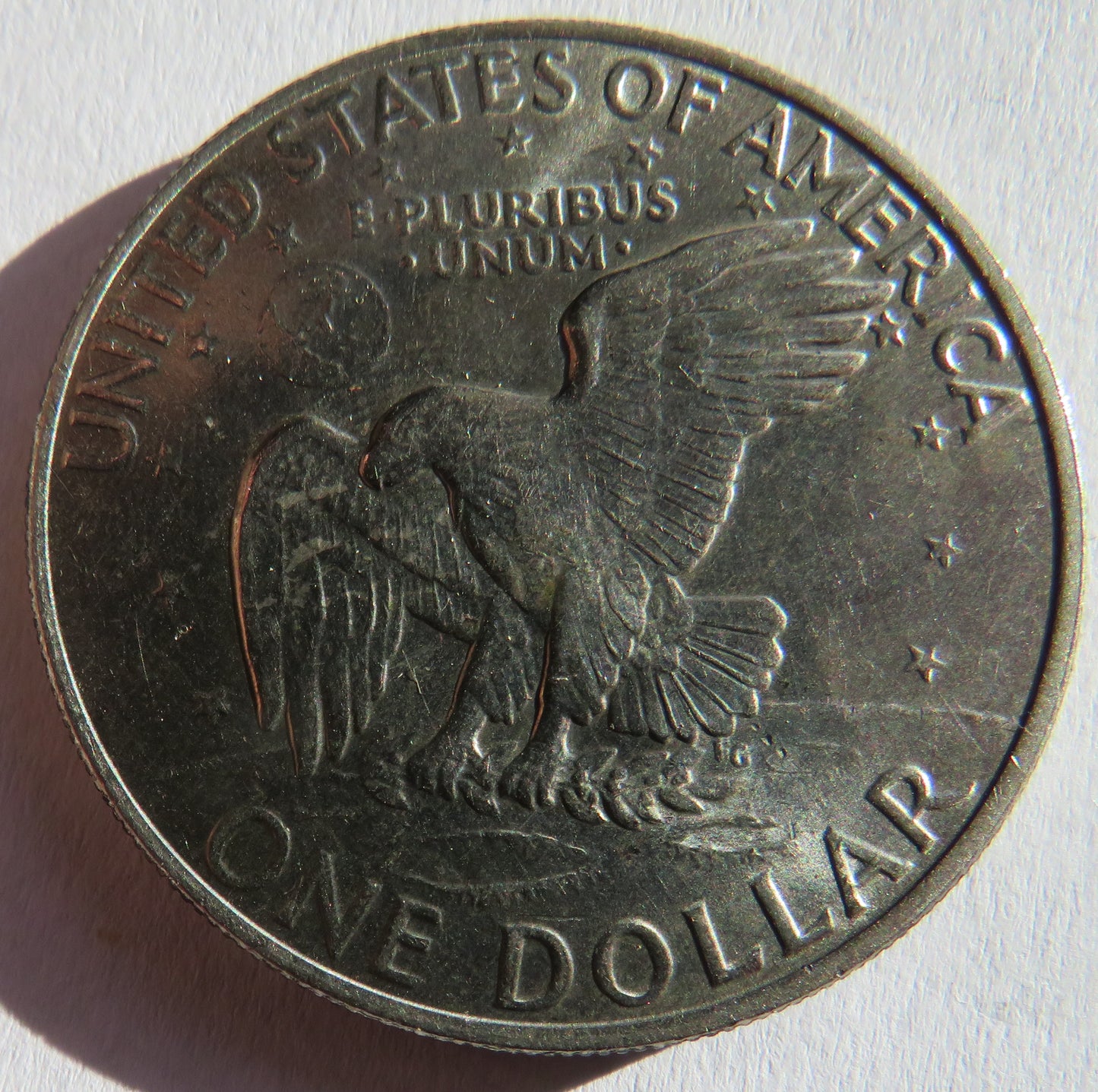 1972 USA Eisenhower $1 One Dollar Coin