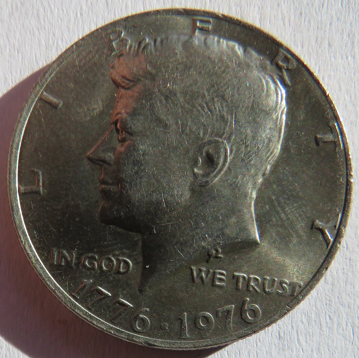 1976 USA Kennedy $1/2 Half-Dollar Coin