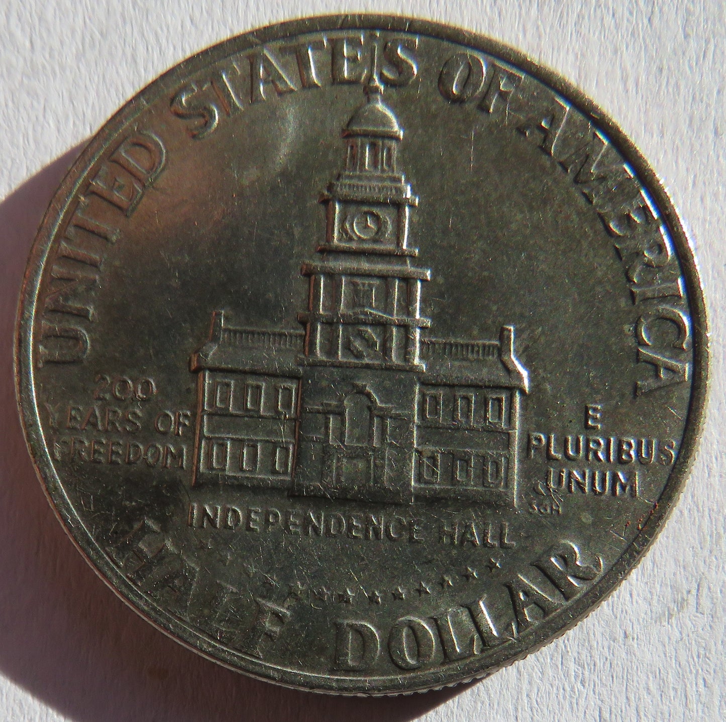 1976 USA Kennedy $1/2 Half-Dollar Coin