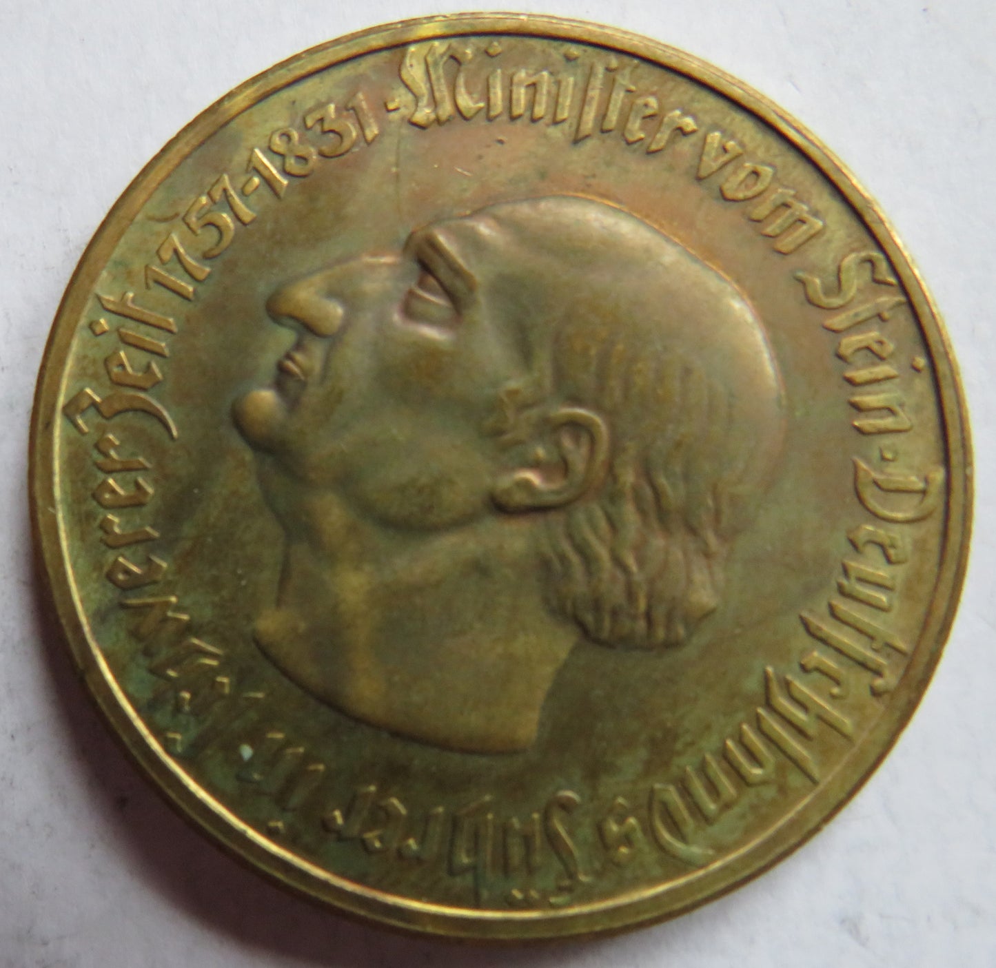 1923 German Province of Westphalia 10,000 Mark Hyperinflation Coin