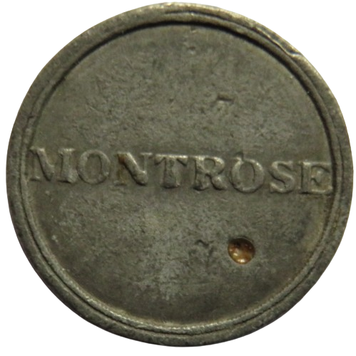 19th Montrose Scottish Church Communion Token