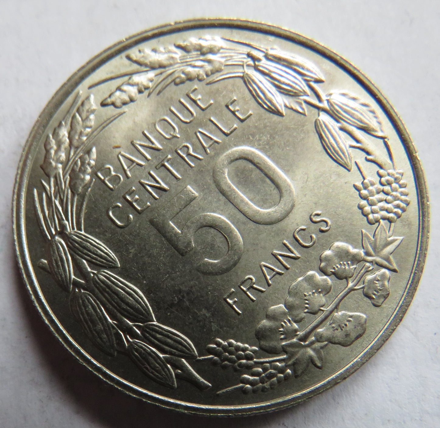 1960 Cameroon 50 Francs Coin