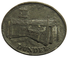 Load image into Gallery viewer, 19thC Dundee Church Communion Token
