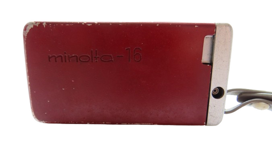 Minolta 16 Subminiature Red Vintage Japanese Camera