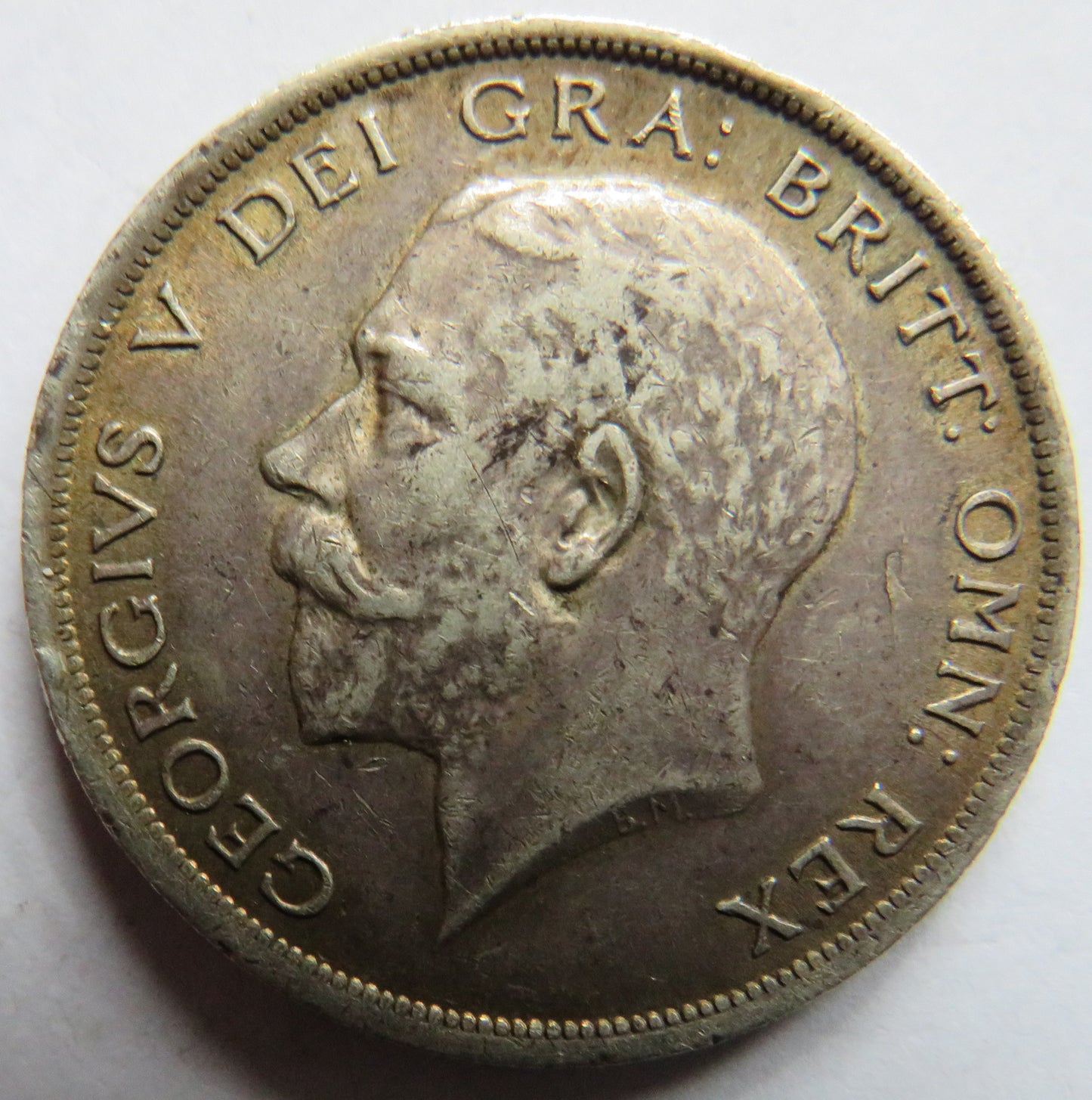 1918 King George V Silver Halfcrown Coin - Great Britain
