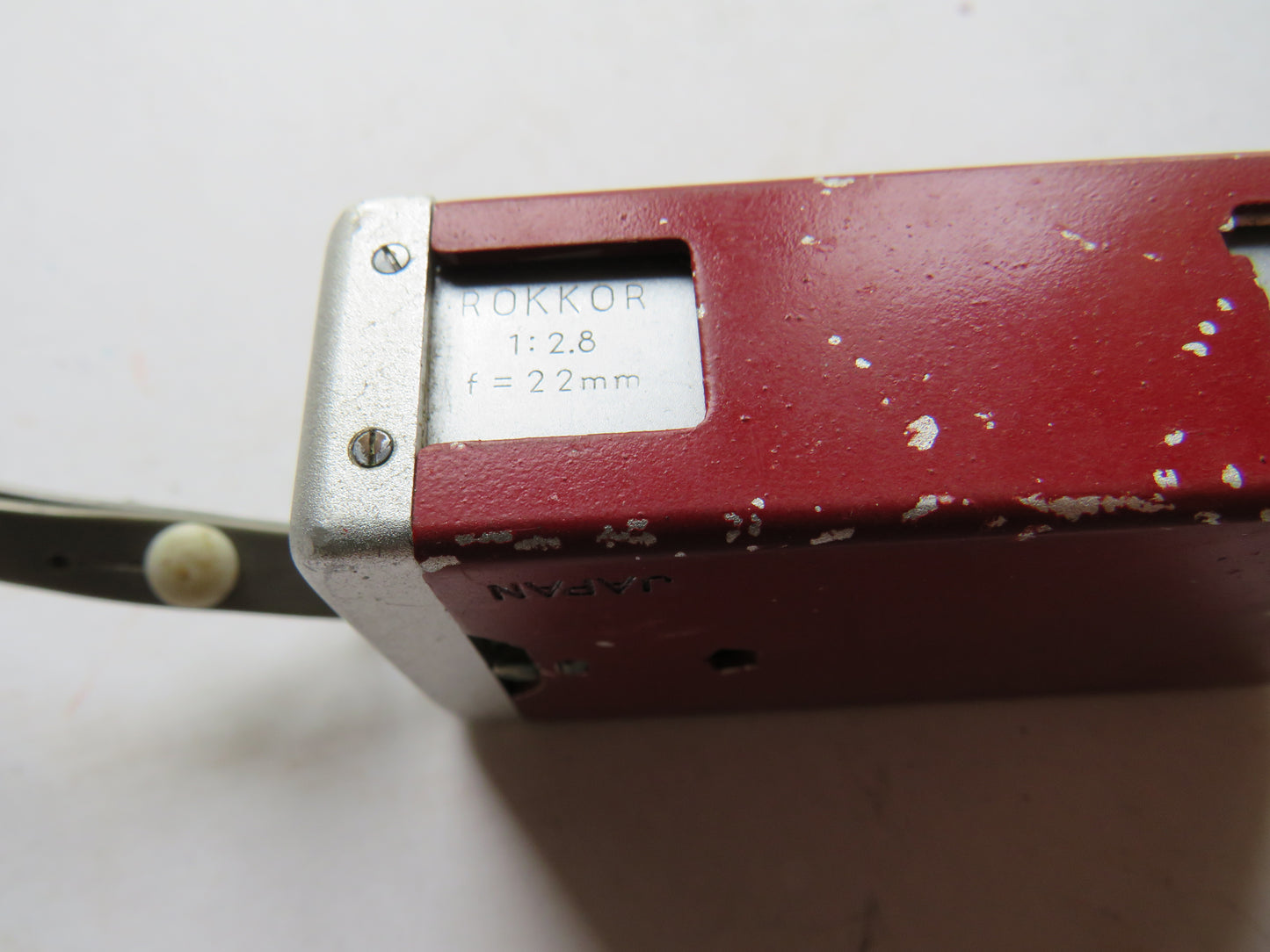 Minolta 16 Subminiature Red Vintage Japanese Camera