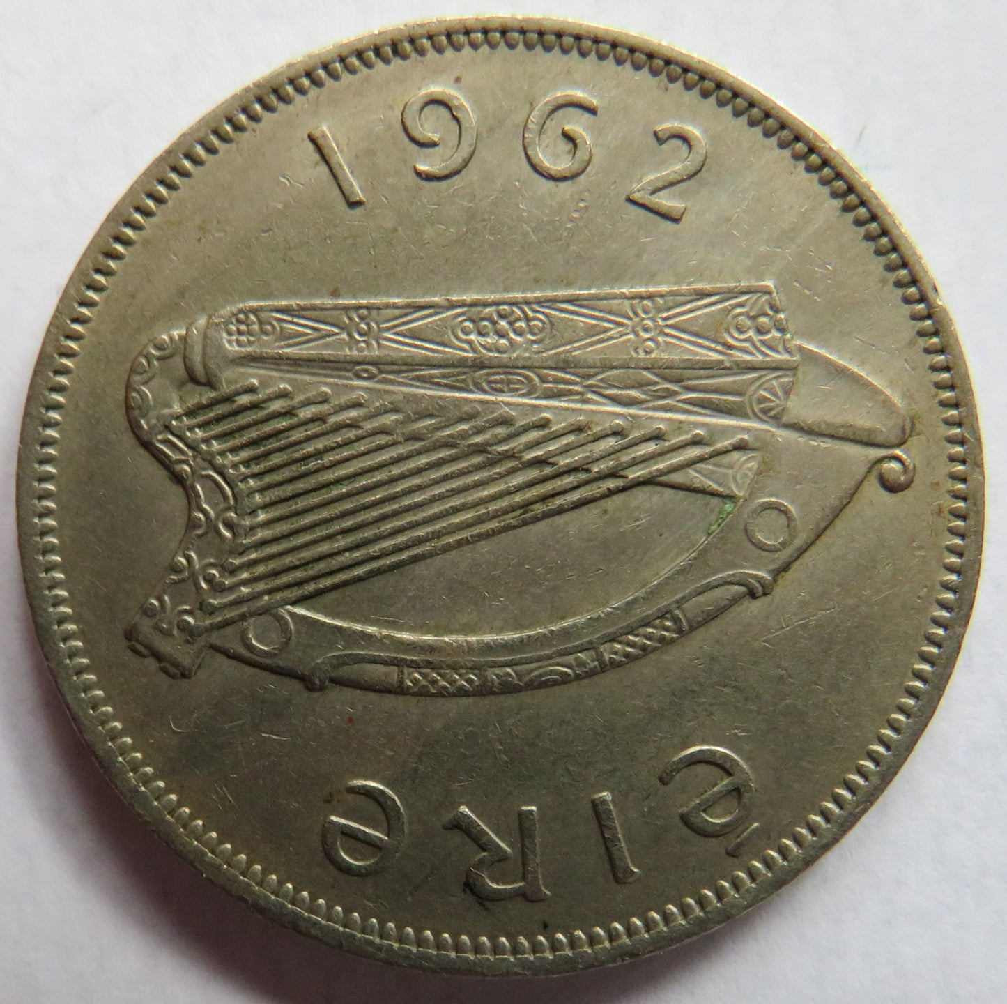 1962 Ireland Eire Halfcrown Coin