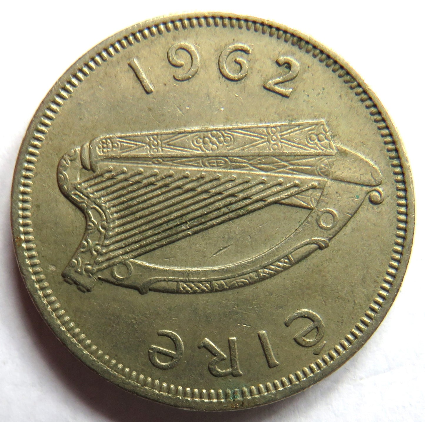 1962 Ireland Eire 2 Shillings / Florin Coin