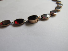 Load image into Gallery viewer, Antique 9ct Gold &amp; Garnet Decorative Necklace
