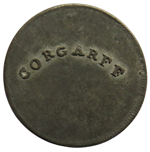 19thC Corgarff Scottish Church Communion Token