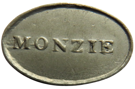 1838 Monzie Scottish Church Communion Token
