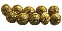 Load image into Gallery viewer, Antique Set of 10 Buttons Of Royal Navy Yacht Club By Firmin &amp; Sons.
