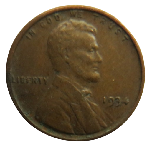 1934 USA Lincoln One Cent Coin