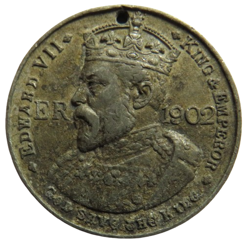 1902 King Edward VII Coronation Medal