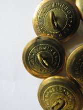 Load image into Gallery viewer, Antique Set of 10 Buttons Of Royal Navy Yacht Club By Firmin &amp; Sons.
