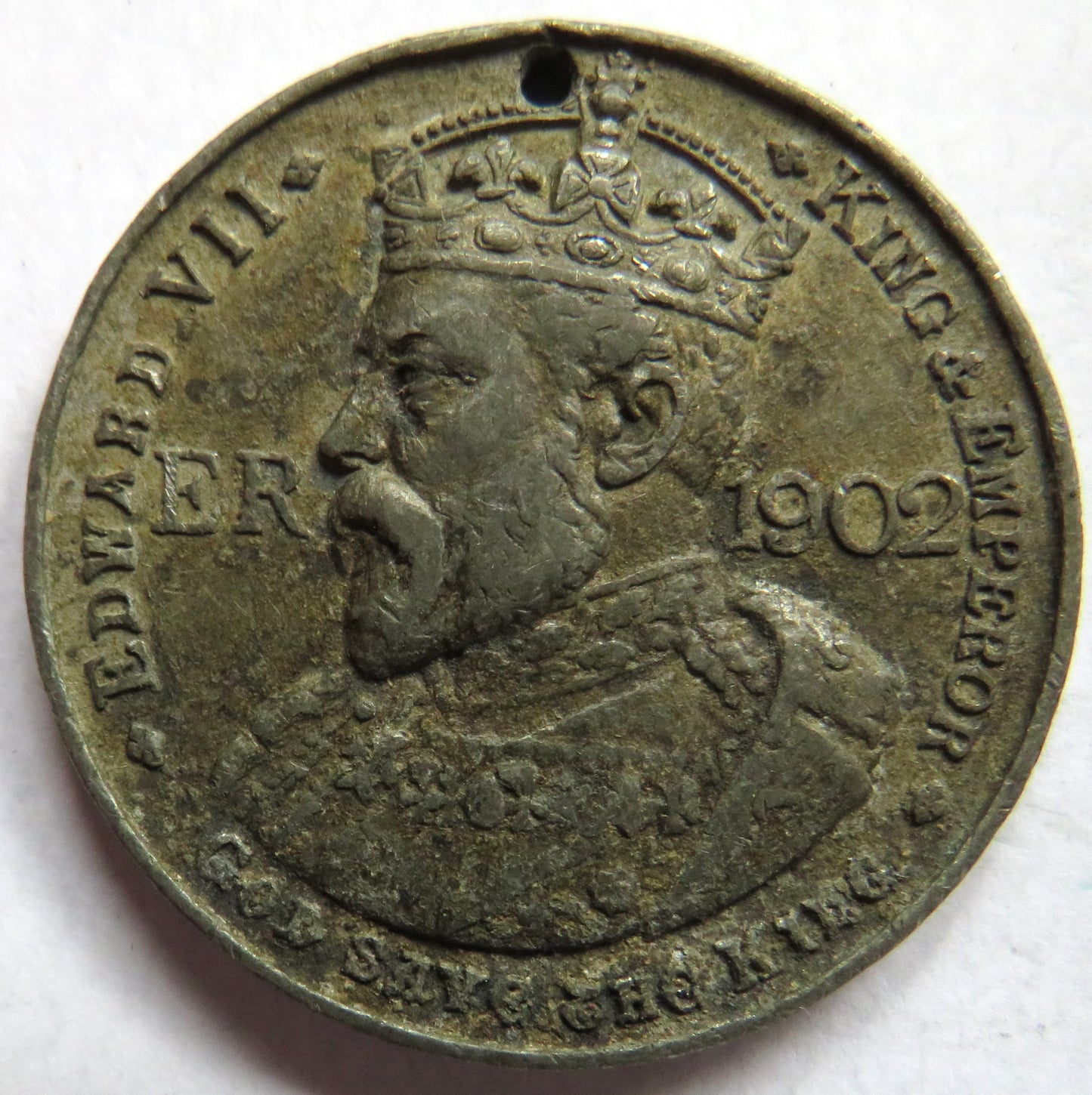 1902 King Edward VII Coronation Medal