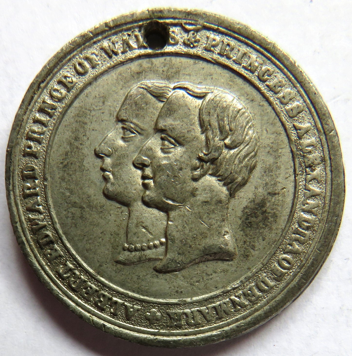 1863 Prince of Wales & Princess Alexandra of Denmark Marriage Medal