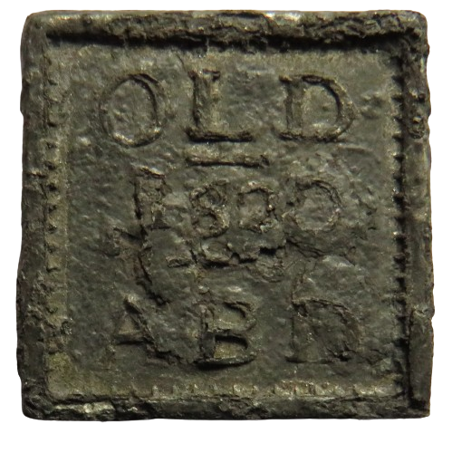 1800 Old Aberdeen Church Communion Token