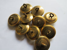 Load image into Gallery viewer, Antique Set of 10 Buttons Of Royal Navy Yacht Club By Firmin &amp; Sons
