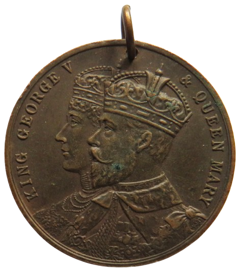 1911 King George V Coronation Medal Burgh of Govan