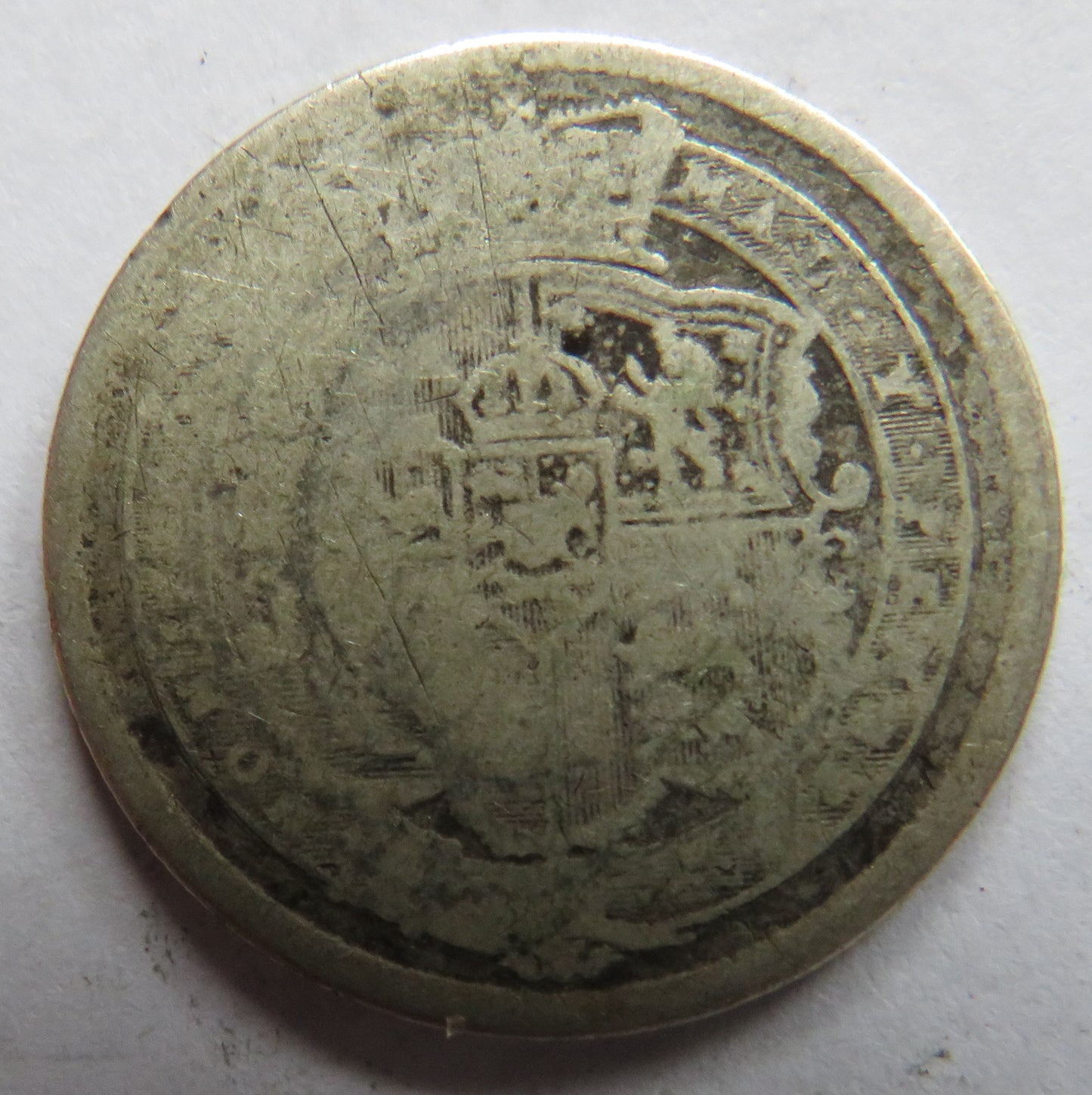 1819 King George III Silver Shilling Coin - Great Britain