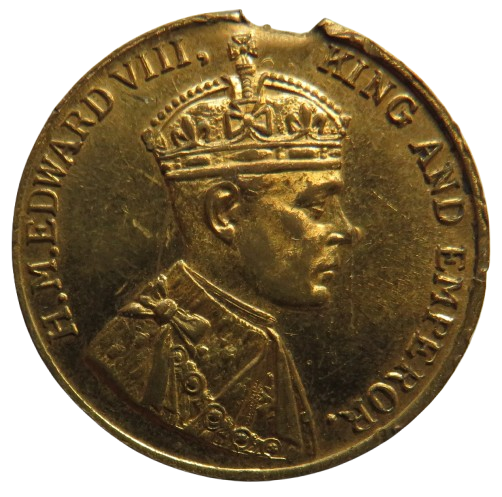 1937 King Edward VIII Coronation Commemorative Medal