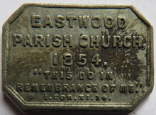 Load image into Gallery viewer, 1854 Eastwood Parish Church Scottish Communion Token
