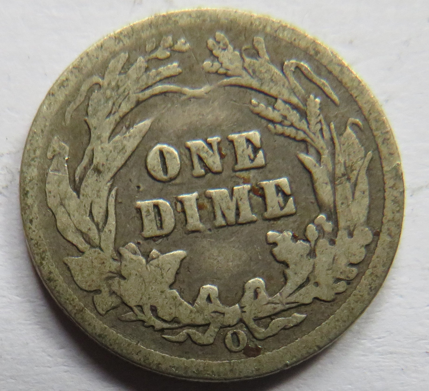 1902-O USA Silver Barber Dime Coin